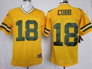 Jerseys Factory Cheap Nike Packers #18 Randall Cobb Yellow Alter