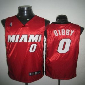 Jerseys Factory Cheap Heat #0 Bibby Red Embroidered NBA Jersey