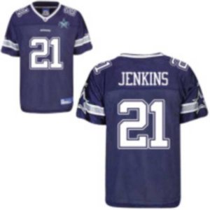 Jerseys Factory Cheap Cowboys #21 Mike Jenkins Blue Team 50TH An