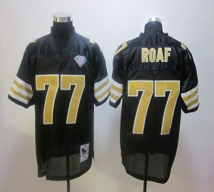 Jerseys Factory Cheap Mitchell And Ness Saints #77 Willie Roaf B