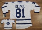 Jerseys Factory Cheap Maple Leafs #81 Phil Kessel Embroidered Wh