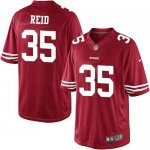 Jerseys Factory Cheap Nike 49ers #35 Eric Reid Red Team Color Me
