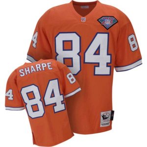 Jerseys Factory Cheap Mitchell & Ness Broncos #84 Shannon Sharpe