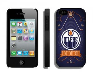 Jerseys Factory Cheap NHL Edmonton Oilers IPhone 4/4S Case_2