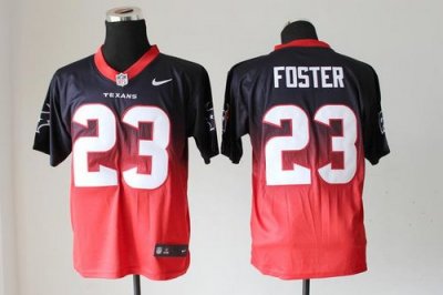 Jerseys Factory Cheap Nike Texans #23 Arian Foster Navy Blue/Red