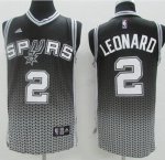 Jerseys Factory Cheap Spurs #2 Kawhi Leonard Black Resonate Fash