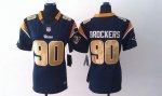 Jerseys Factory Cheap Nike Rams #90 Michael Brockers Navy Blue T
