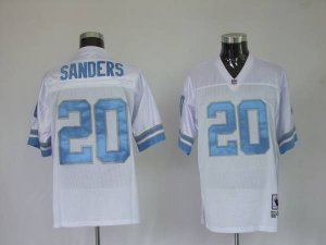 Jerseys Factory Cheap Mitchell & Ness Lions #20 Barry Sanders Wh