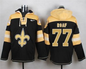 Jerseys Factory Cheap Nike Saints #77 Willie Roaf Black Player P