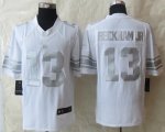 Jerseys Factory Cheap Nike Giants #13 Odell Beckham Jr White Men
