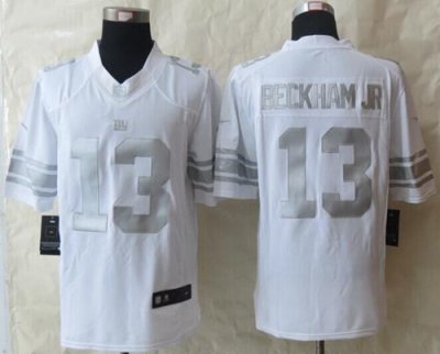 Jerseys Factory Cheap Nike Giants #13 Odell Beckham Jr White Men