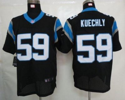 Jerseys Factory Cheap Nike Panthers #59 Luke Kuechly Black Team