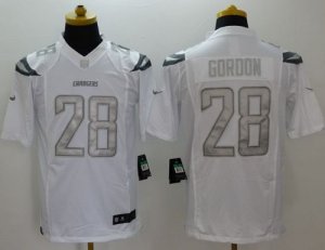 Jerseys Factory Cheap Nike Chargers #28 Melvin Gordon White Men'