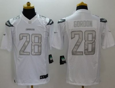 Jerseys Factory Cheap Nike Chargers #28 Melvin Gordon White Men'