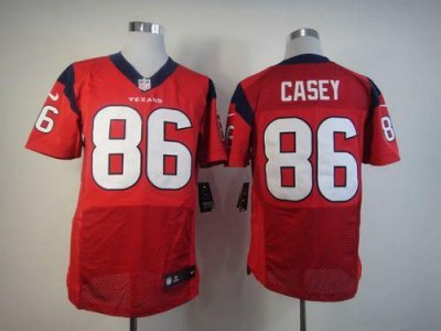 Jerseys Factory Cheap Nike Texans #86 James Casey Red Alternate