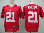 Jerseys Factory Cheap Giants #21 Kenny Phillips Red Stitched NFL