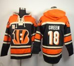 Jerseys Factory Cheap Nike Bengals #18 A.J. Green Black Sawyer H