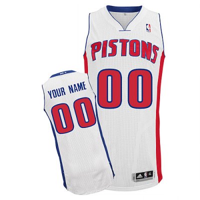 Jerseys Factory Cheap Pistons Personalized Authentic White NBA J