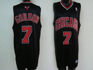 Jerseys Factory Cheap Bulls #7 Ben Gordon Embroidered Black NBA