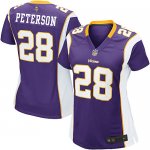 Jerseys Factory Cheap Nike Vikings #28 Adrian Peterson Purple Te