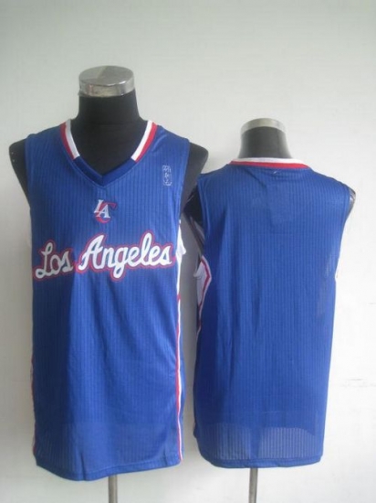 Jerseys Factory Cheap Revolution 30 Clippers Blank Blue Stitched - Click Image to Close