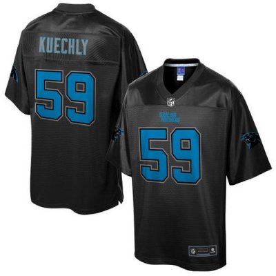 Jerseys Factory Cheap Nike Panthers #59 Luke Kuechly Black Men's