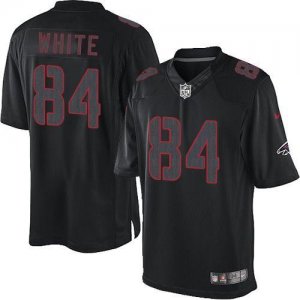 Jerseys Factory Cheap Nike Falcons #84 Roddy White Black Men's E