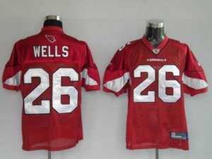 Jerseys Factory Cheap Cardinals #26 Chris Wells Red Stitched NFL