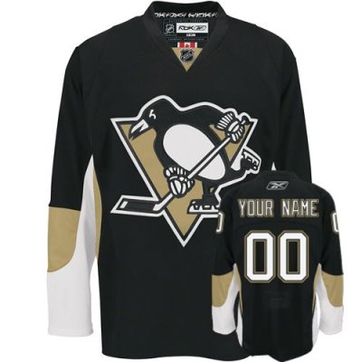 Jerseys Factory Cheap Penguins Personalized Authentic Black NHL