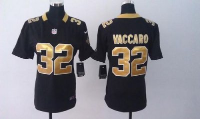 Jerseys Factory Cheap Nike Saints #32 Kenny Vaccaro Black Team C