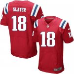 Jerseys Factory Cheap Nike Patriots #18 Matt Slater Red Alternat