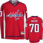 Jerseys Factory Cheap Capitals #70 Braden Holtby Red Embroidered
