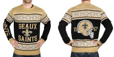 Jerseys Factory Cheap Nike Saints Men's Ugly Sweater