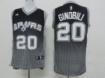 Jerseys Factory Cheap Spurs #20 Manu Ginobili Black Resonate Fas