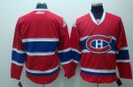 Jerseys Factory Cheap Canadiens Blank Embroidered Red New CH NHL