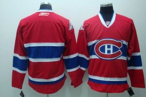Jerseys Factory Cheap Canadiens Blank Embroidered Red New CH NHL