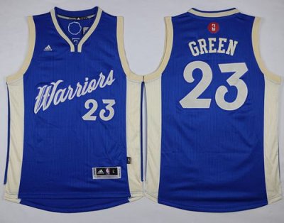Jerseys Factory Cheap Warriors #23 Draymond Green Blue 2015-2016