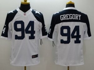 Jerseys Factory Cheap Nike Cowboys #94 Randy Gregory White Thank