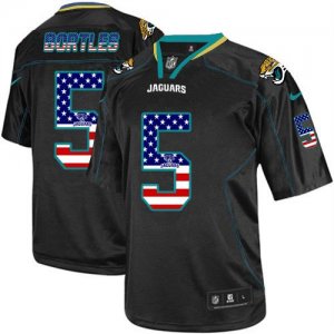 Jerseys Factory Cheap Nike Jaguars #5 Blake Bortles Black Men's