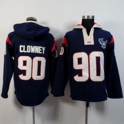 Jerseys Factory Cheap Houston Texans #90 Jadeveon Clowney Navy B