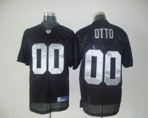 Jerseys Factory Cheap Raiders #0 Jim Otto Black Stitched NFL Jer