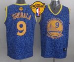 Jerseys Factory Cheap Warriors #9 Andre Iguodala Blue Crazy Ligh