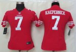 Jerseys Factory Cheap Nike 49ers #7 Colin Kaepernick Red Team Co