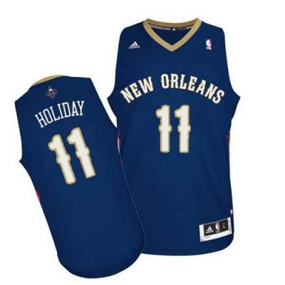 Jerseys Factory Cheap Revolution 30 Pelicans #11 Jrue Holiday Na