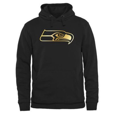 Jerseys Factory Cheap Men's Seattle Seahawks Pro Line Black Gold