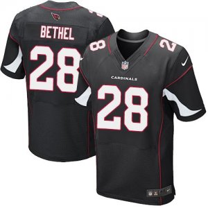 Jerseys Factory Cheap Nike Cardinals #28 Justin Bethel Black Alt