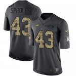 Jerseys Factory Cheap Nike Eagles #43 Darren Sproles Black Men's