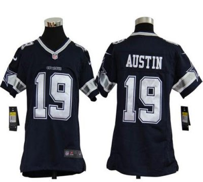 Jerseys Factory Cheap Nike Cowboys #19 Miles Austin Navy Blue Te