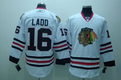 Jerseys Factory Cheap Blackhawks #16 Andrew Ladd Embroidered Whi