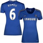Jerseys Factory Cheap Women's Chelsea #6 Oriol Romeu Home Soccer